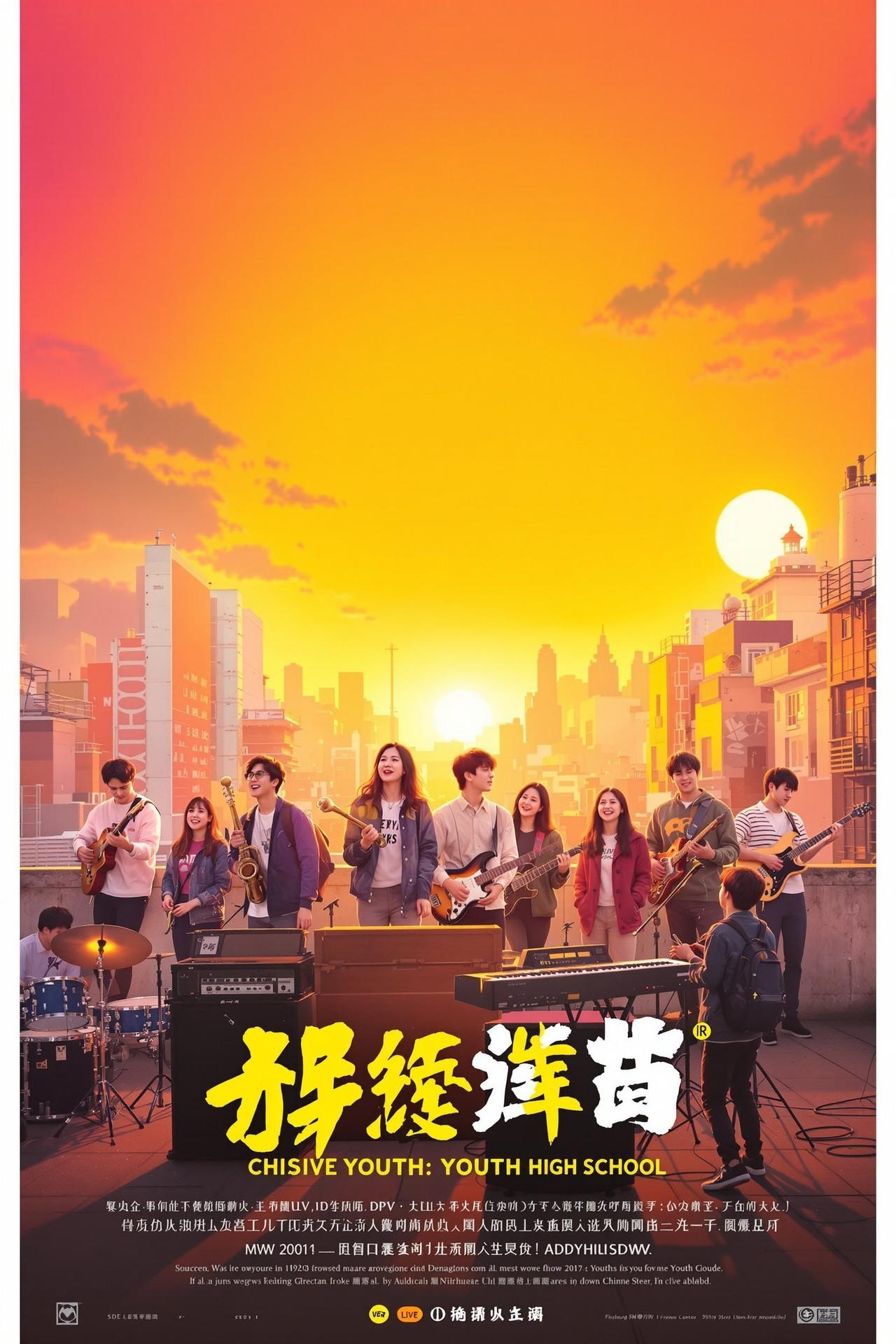 高清影视作品《青春如歌》电影海报
