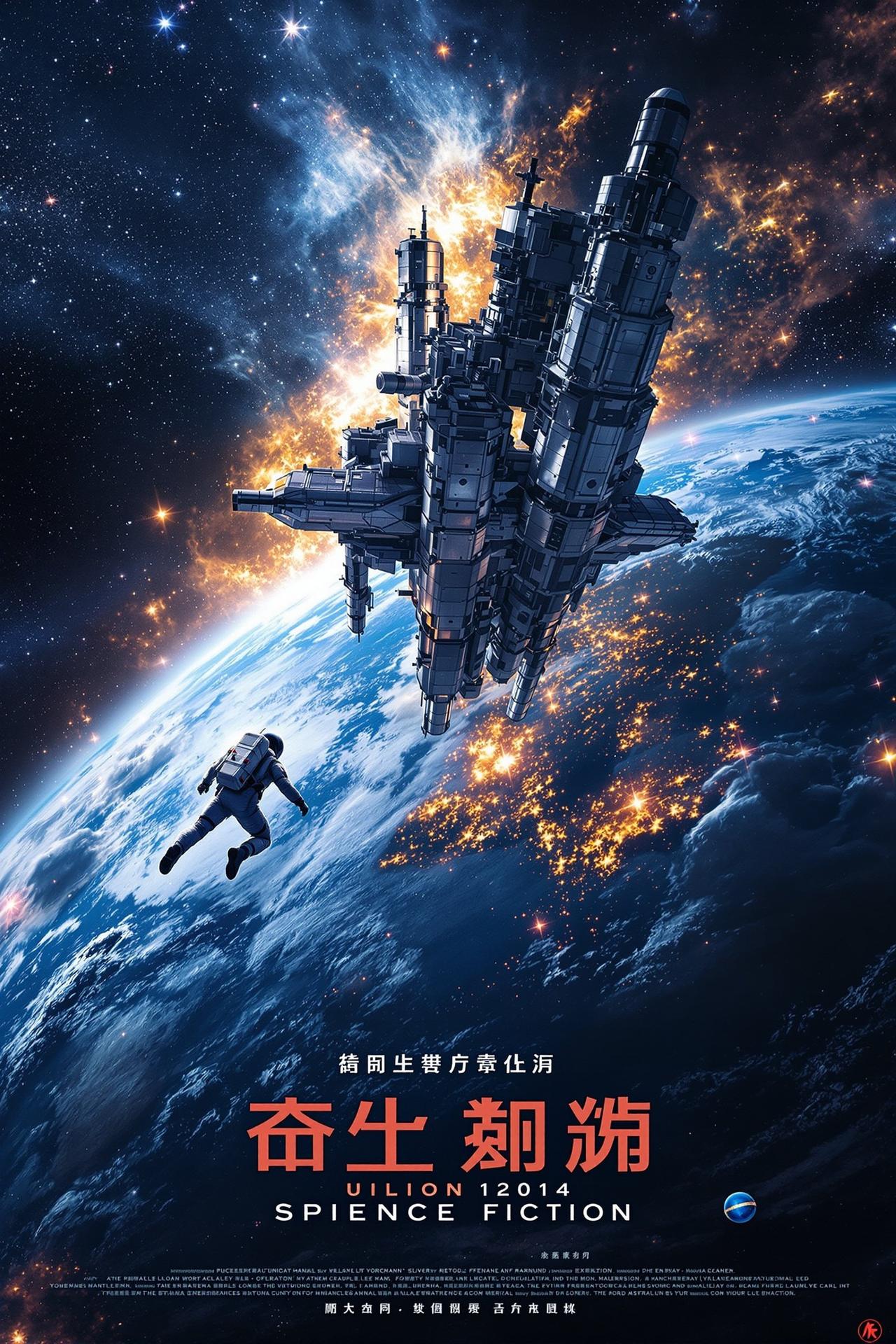 高清影视作品《星际归途》电影海报